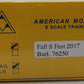American Models S Gauge BREX Fall Fest 2017 Boxcar #76250 EX/Box