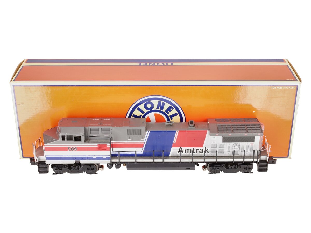 Lionel 6-18290 O Gauge Amtrak Dash-8 Diesel Locomotive #509 w/TMCC/RailSounds/Box