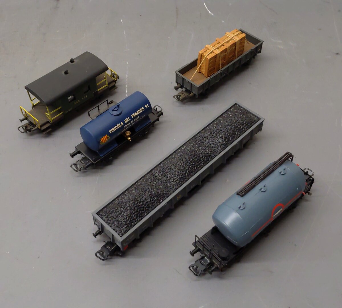 Generic HO Scale Assorted European Freight Cars [5] VG