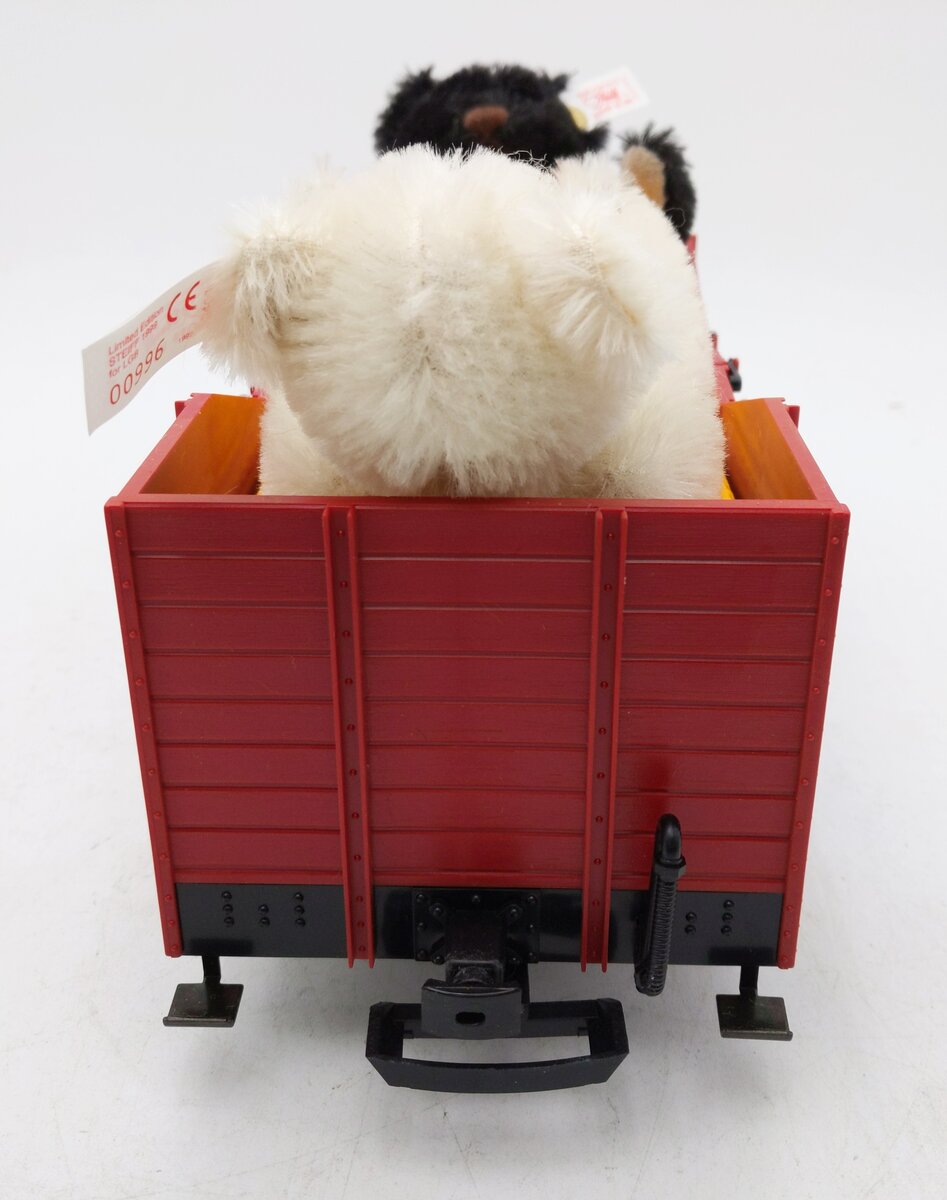 LGB 41220 G Gauge Gondola with 2 Steiff Bears LN/Box