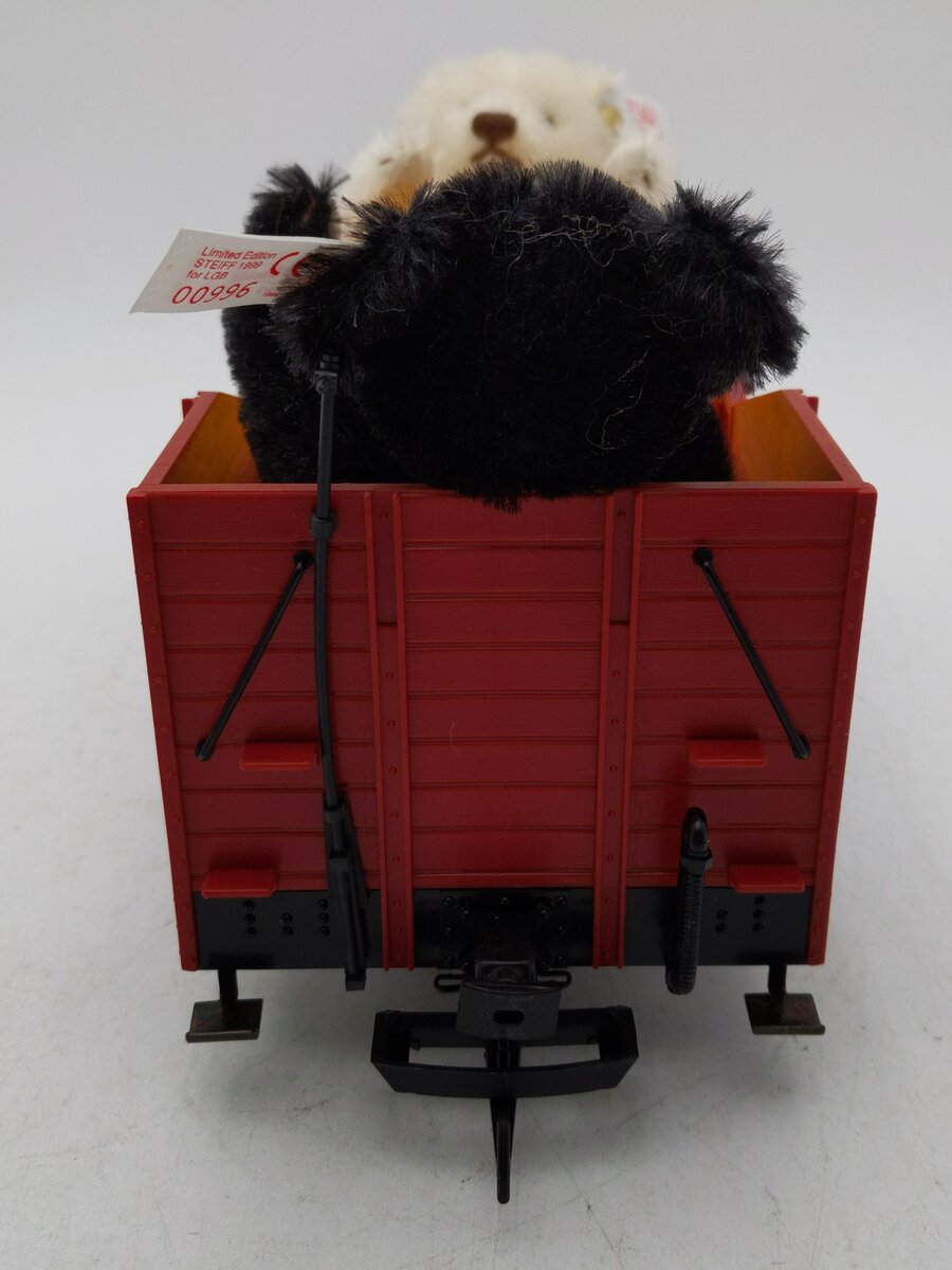 LGB 41220 G Gauge Gondola with 2 Steiff Bears LN/Box