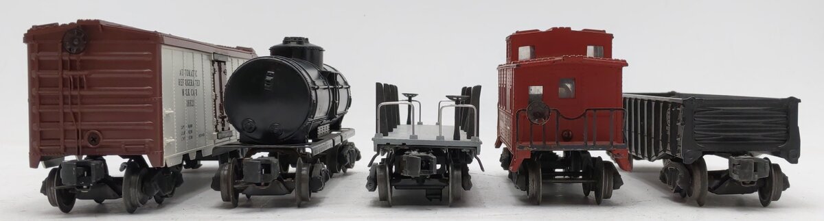 Lionel Vintage O Gauge Freight Cars #36621,6462,2411,6025,6357 [5] VG