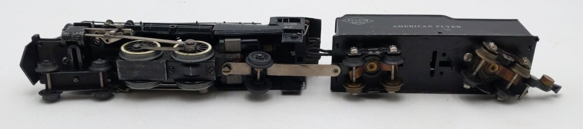 American Flyer 300 Vintage S Reading 4-4-2 Atlantic Steam Locomotive & Tender VG