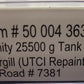 Atlas 50004363 N Cargill Trinity 25,500 Gallon Tank Car #7381