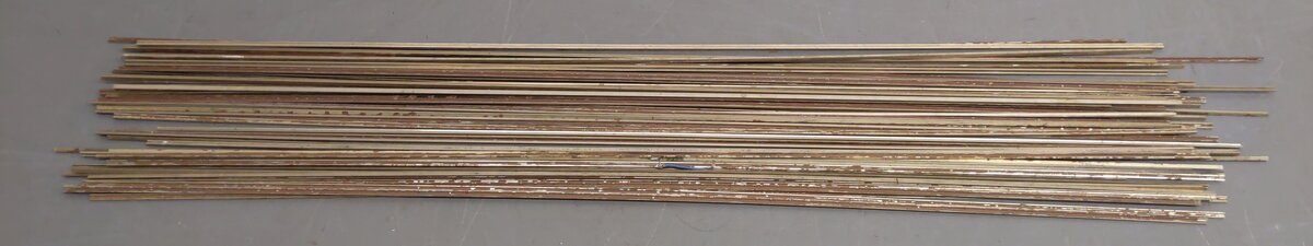 O Scale Code 150 Stainless Steel Rails [50+] VG