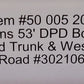 Atlas 50005201 N Grand Trunk Western 53' EVANS DPD Boxcar #302106 LN/Box