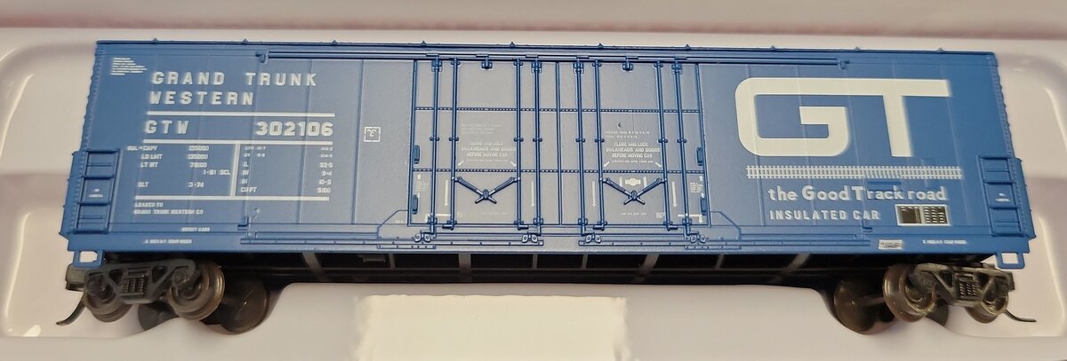 Atlas 50005201 N Grand Trunk Western 53' EVANS DPD Boxcar #302106 LN/Box