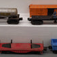 Lionel Vintage O Gauge Freight Cars: 6162, 2555, X3464, 6357, 6111 [5] VG