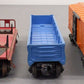 Lionel Vintage O Gauge Freight Cars: 6162, 2555, X3464, 6357, 6111 [5] VG
