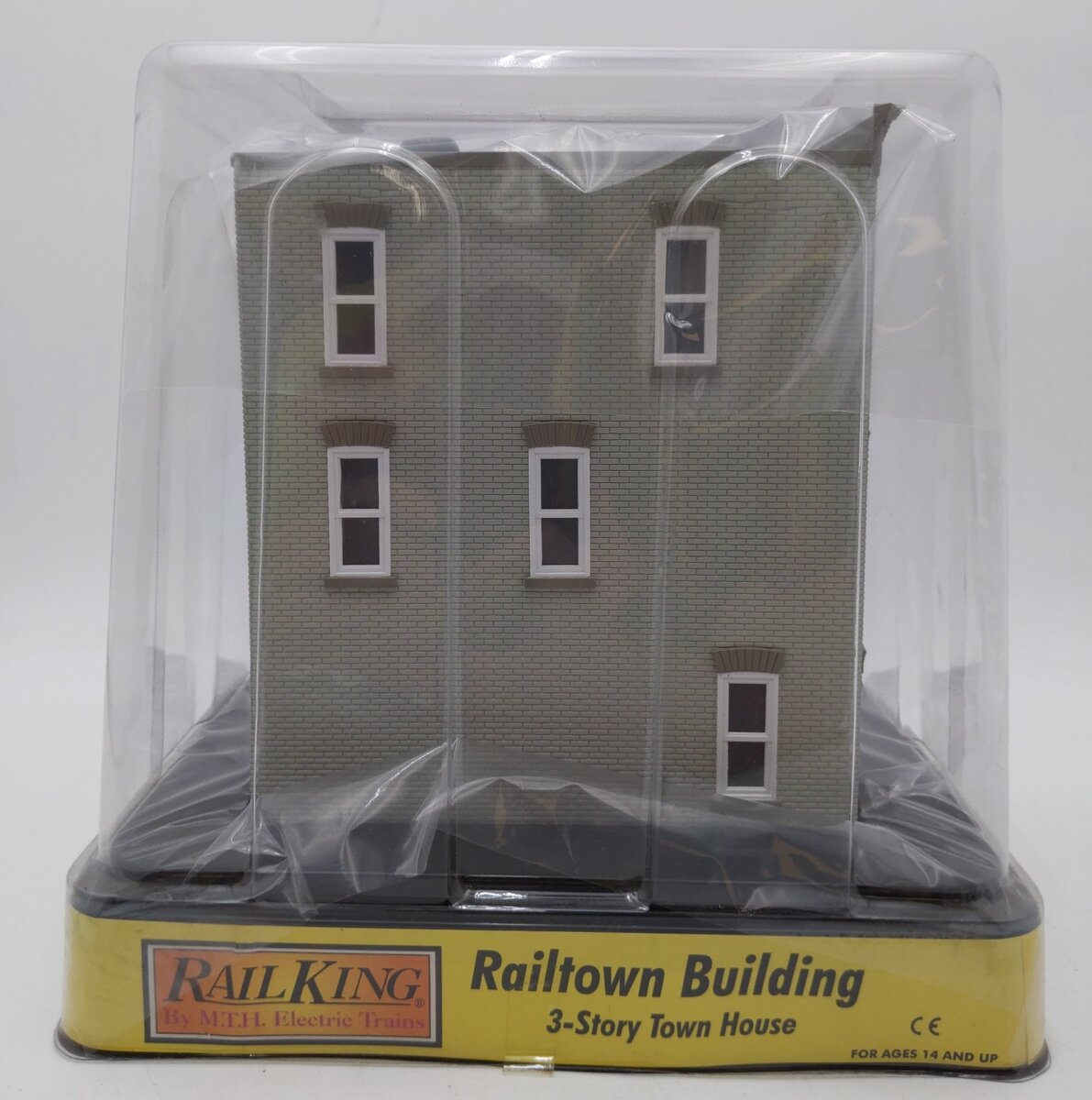 MTH 30-90507 O 3-Story Town House #2 (Grey & Green) MT/Box
