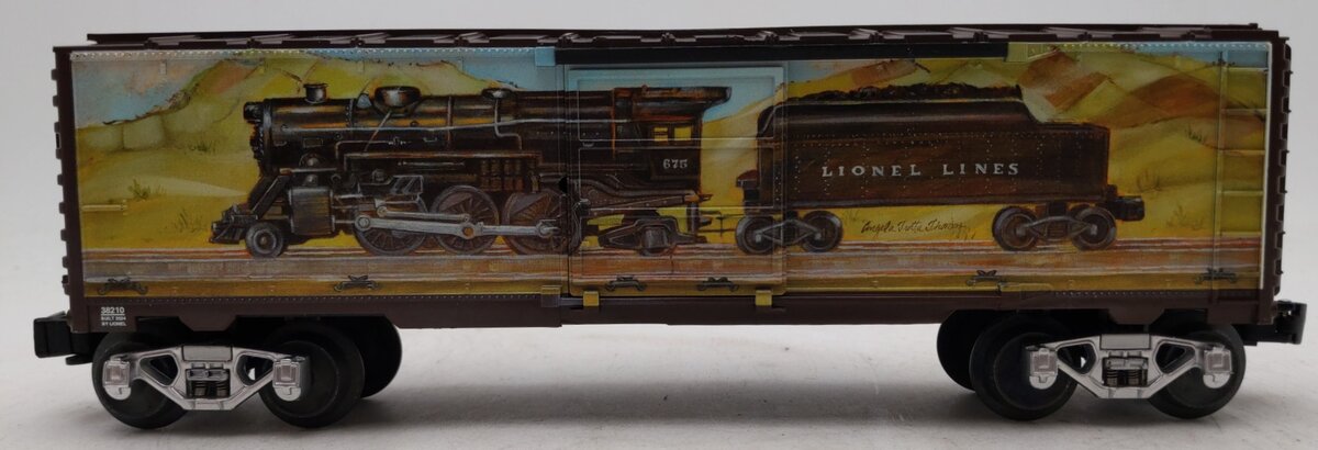 Lionel 2438210 O Angela Trotta Thomas Prairie MUSA Boxcar LN/Box
