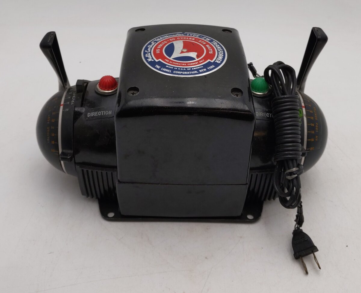 Lionel ZW O Gauge Vintage Trainmaster 275 Watt Transformer with Whistle VG