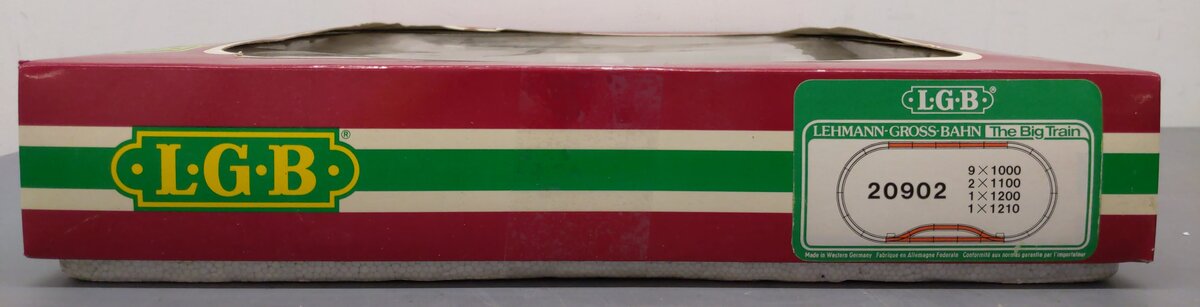 LGB 20902 G Scale Large Track Set EX/Box
