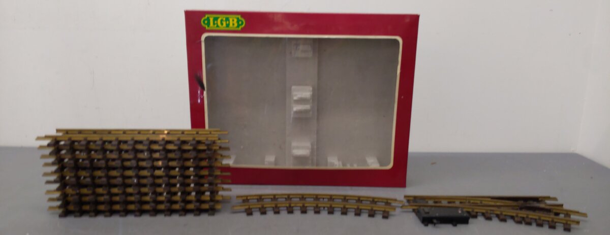 LGB 20902 G Scale Large Track Set EX/Box