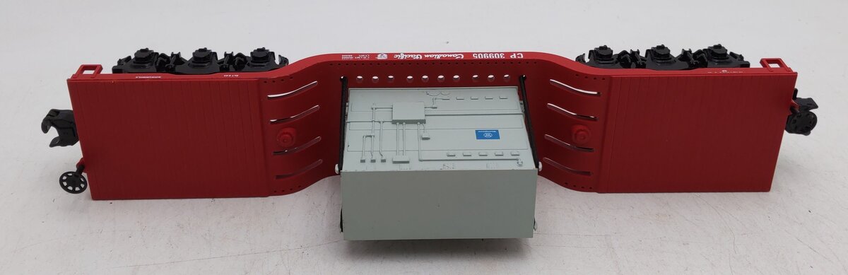 MTH 30-76508 O CP Dep.Ctr.Flatcar w/Transformer Load LN