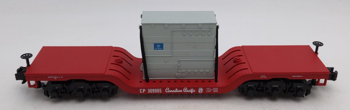 MTH 30-76508 O CP Dep.Ctr.Flatcar w/Transformer Load LN