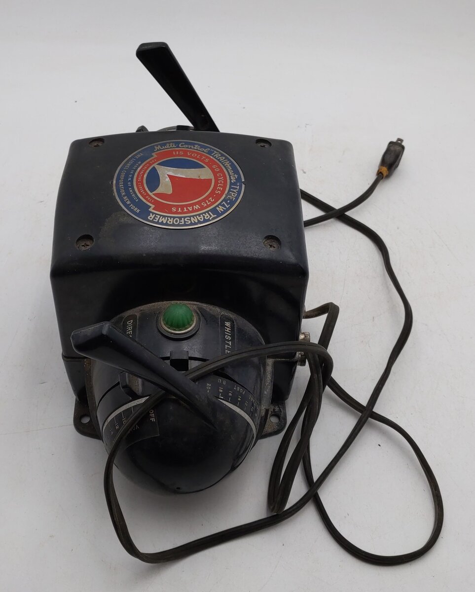 Lionel ZW O Gauge Vintage Trainmaster 275 Watt Transformer with Whistle VG