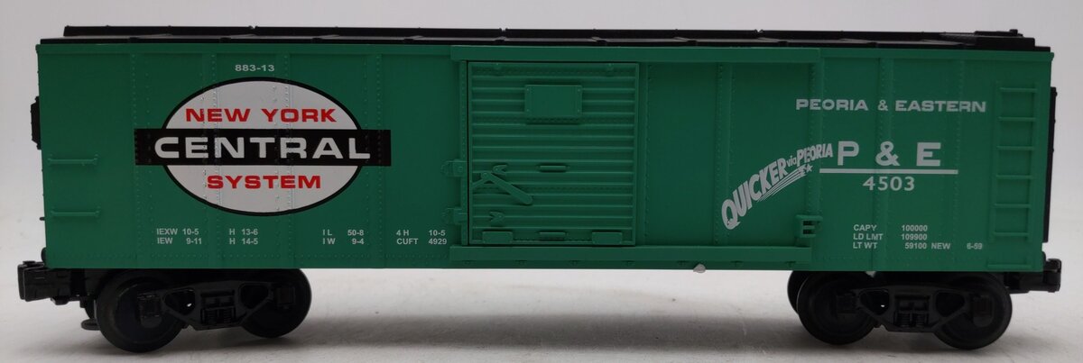 MTH 30-7414 O Gauge New York Central Boxcar #4503 LN/Box