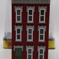 MTH 30-90509 O Red & Gray 3-Story Town House #3 NIB