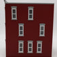 MTH 30-90509 O Red & Gray 3-Story Town House #3 NIB