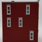 MTH 30-90509 O Red & Gray 3-Story Town House #3 NIB