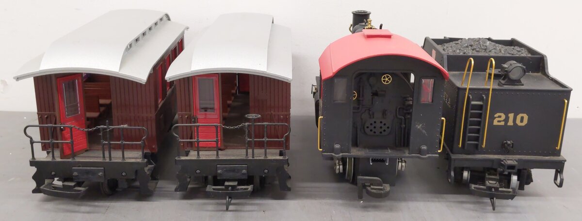 LGB 72323 Pennsylvania G Gauge Steam Passenger Train Set EX/Box