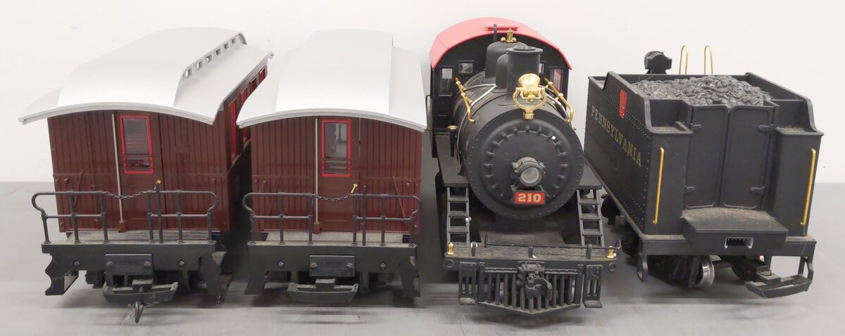 LGB 72323 Pennsylvania G Gauge Steam Passenger Train Set EX/Box
