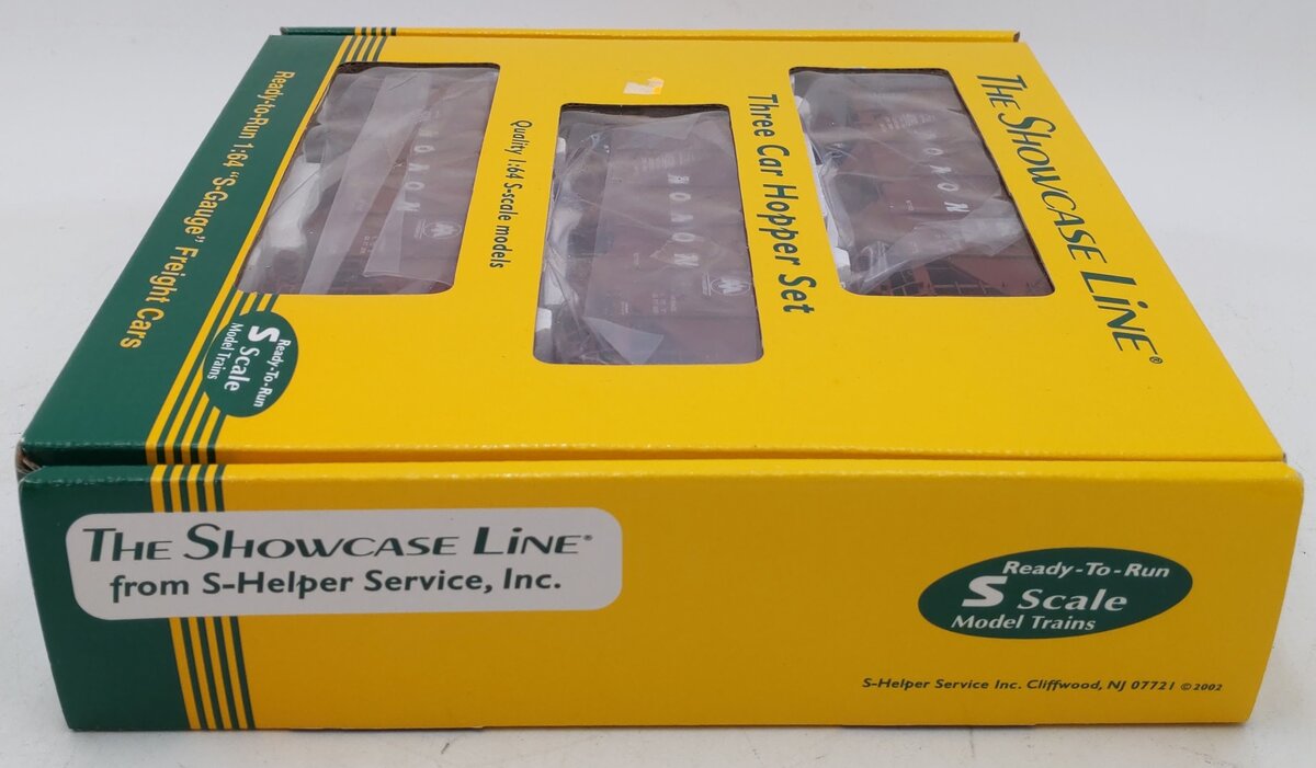 S-Helper 01222 S Gauge Monnon Composite Hoppers #1 (Set of 3) LN/Box