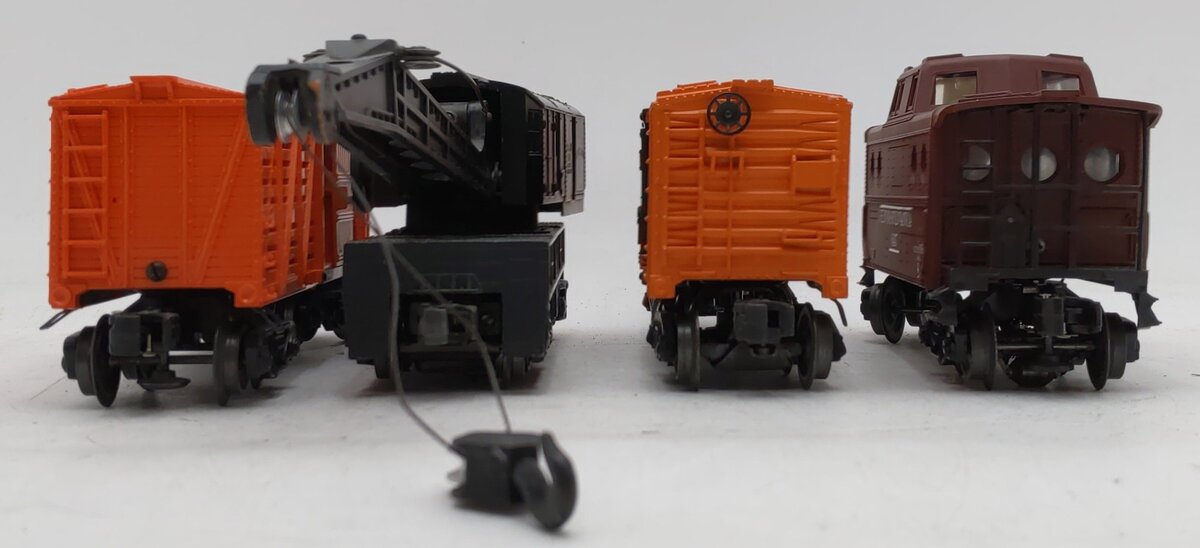 Lionel Vintage O Gauge Freight Cars #2460,6646,6437,63132 [4] VG