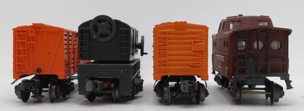 Lionel Vintage O Gauge Freight Cars #2460,6646,6437,63132 [4] VG