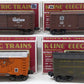 K-Line O Assorted Box Cars K70-7507, K-6455, K-64235 [4] EX/Box