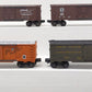 K-Line O Assorted Box Cars K70-7507, K-6455, K-64235 [4] EX/Box