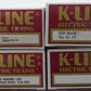 K-Line O Assorted Box Cars K70-7507, K-6455, K-64235 [4] EX/Box