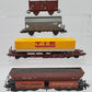 Roco HO Scale Freight Car Assortment: 46391, 46250, 46362, 44314C [4] EX/Box