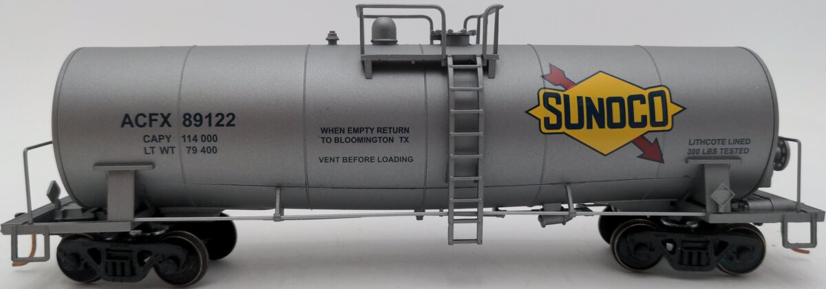 American Models 520-22 S Gauge Sunoco Tank Car # 89122 EX/Box