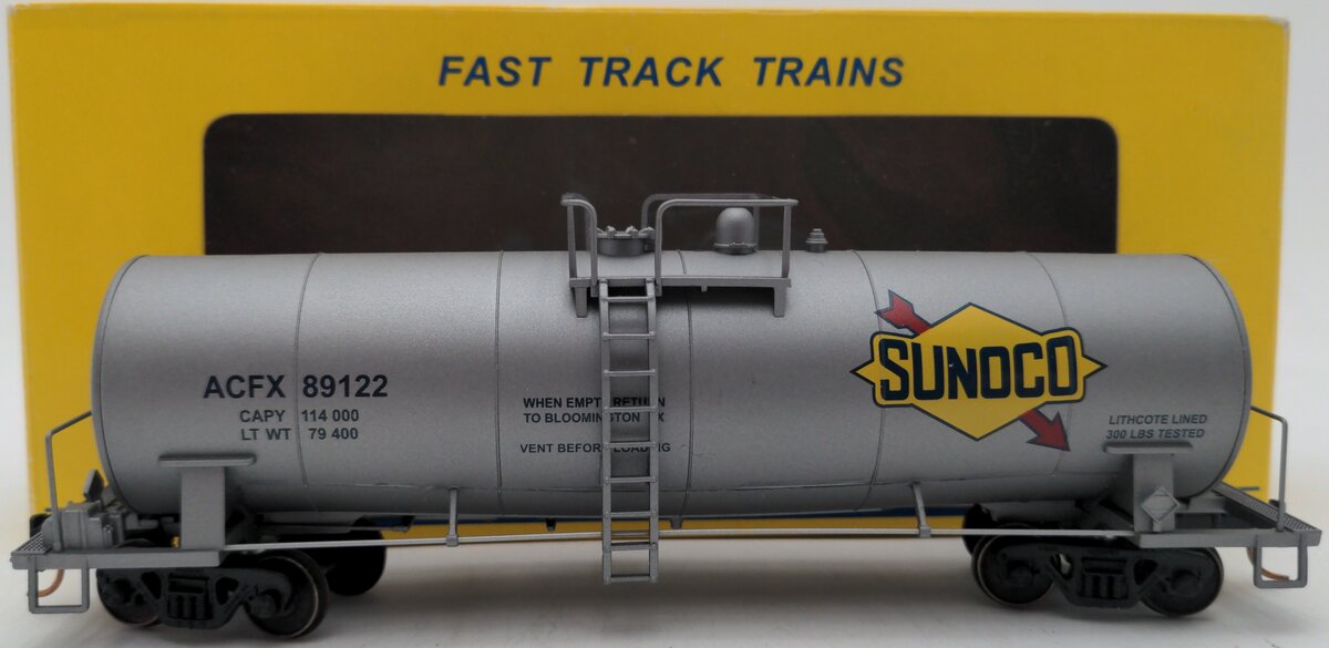 American Models 520-22 S Gauge Sunoco Tank Car # 89122 EX/Box
