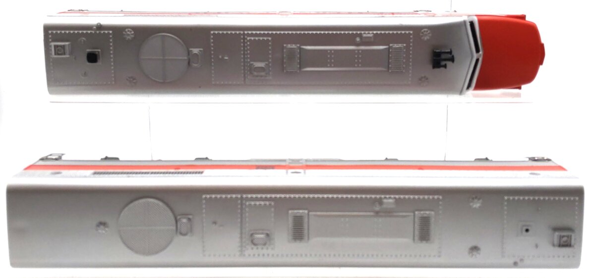 American Flyer Vintage S Gauge Western Pacific Diesel Locomotives w/Repro Shells VG