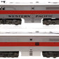 American Flyer Vintage S Gauge Western Pacific Diesel Locomotives w/Repro Shells VG