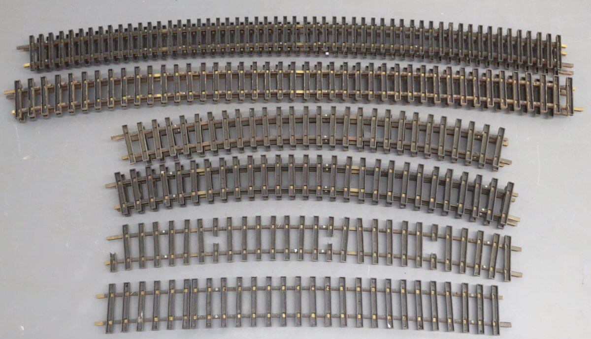 Aristo-Craft & Other G Scale Assorted Curved Track Sections [10]