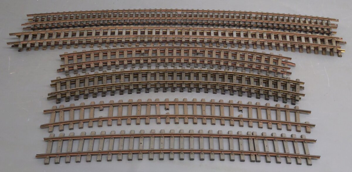 Aristo-Craft & Other G Scale Assorted Curved Track Sections [10]