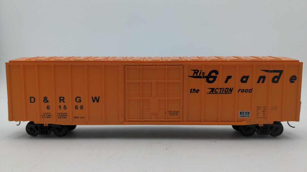 American Models 1509 1509 50' D&RGW Box Car (Hi-Rail) EX/Box