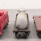 Lionel Vintage O Gauge Freight Cars: 6257, 3356, 2555, 6112, Flatcar [5] VG