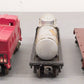 Lionel Vintage O Gauge Freight Cars: 6257, 3356, 2555, 6112, Flatcar [5] VG