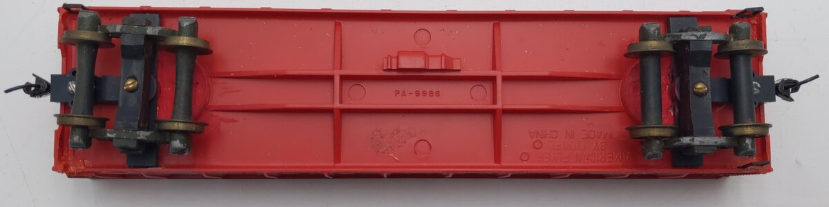 American Flyer 6-48525 S Scale Burlington Northern Gondola With Cannisters EX/Box
