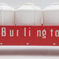 American Flyer 6-48525 S Scale Burlington Northern Gondola With Cannisters EX/Box
