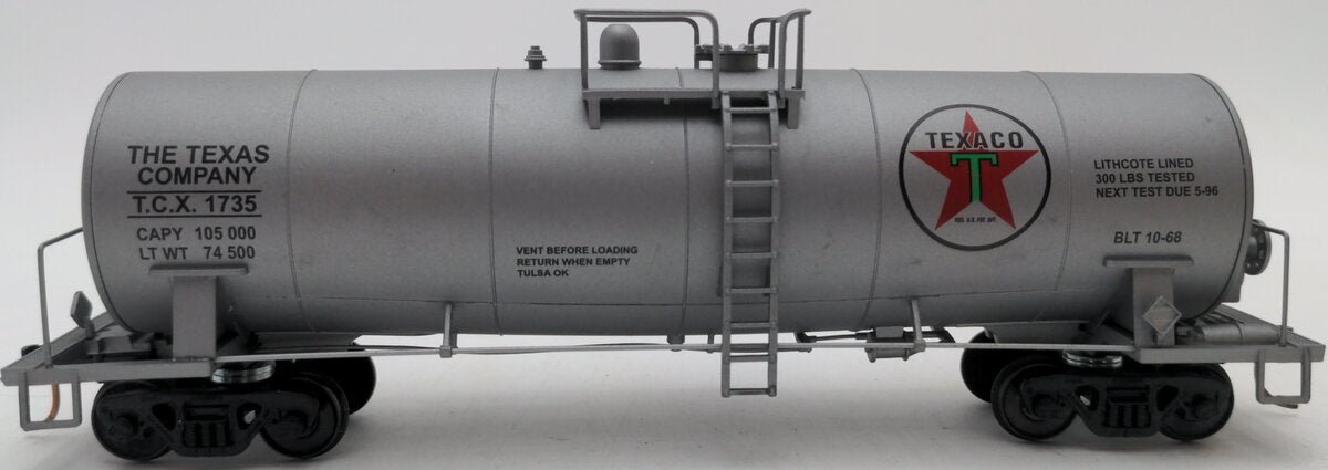 American Models 519-35 S Scale Texaco Tank Car #1735 EX/Box