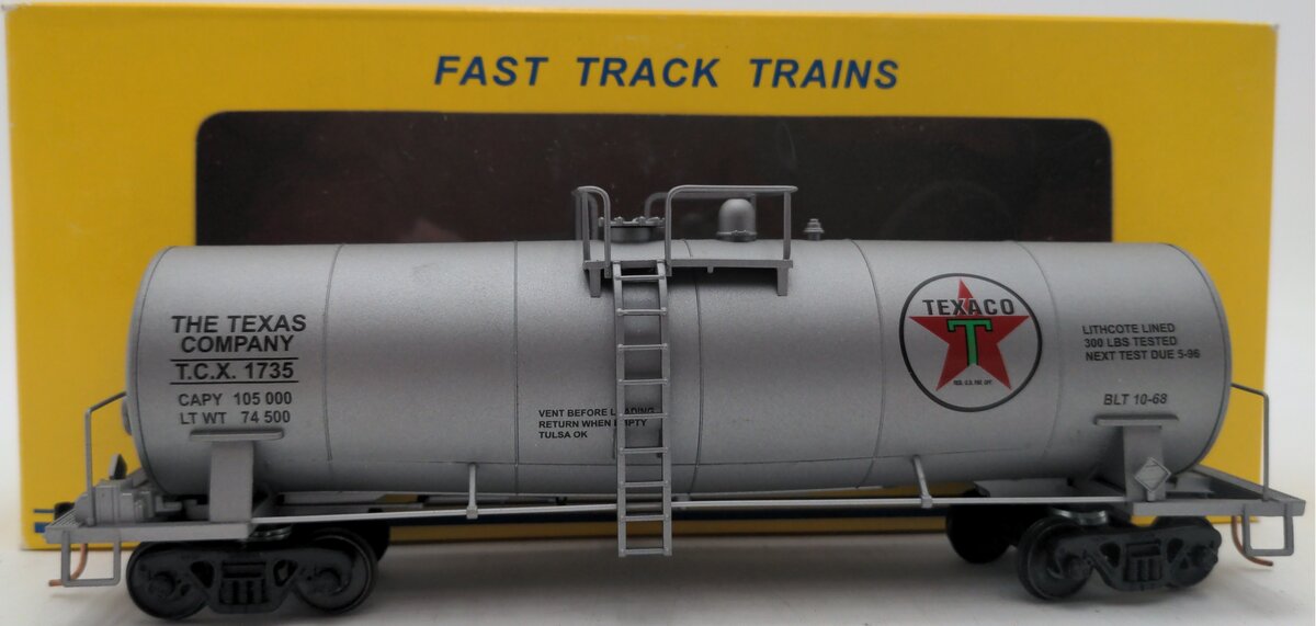 American Models 519-35 S Scale Texaco Tank Car #1735 EX/Box