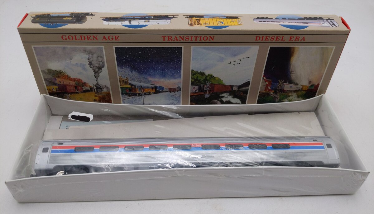 Walthers 932-6001 HO Amtrak 85' AmFleet 1 60 Passenger Coach MT/Box