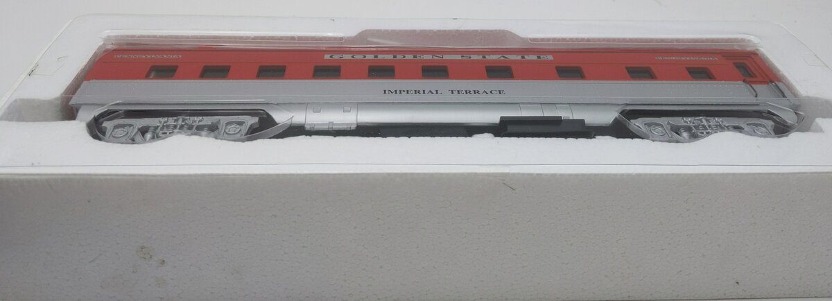 K-Line k4632-3368 O Golden State "Imperial Terrace" 18" Aluminum Pullman Car NIB