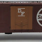 American Models 2210 S Scale (Hi-Rail) AT&SF 40' Plug Door Box Car EX/Box